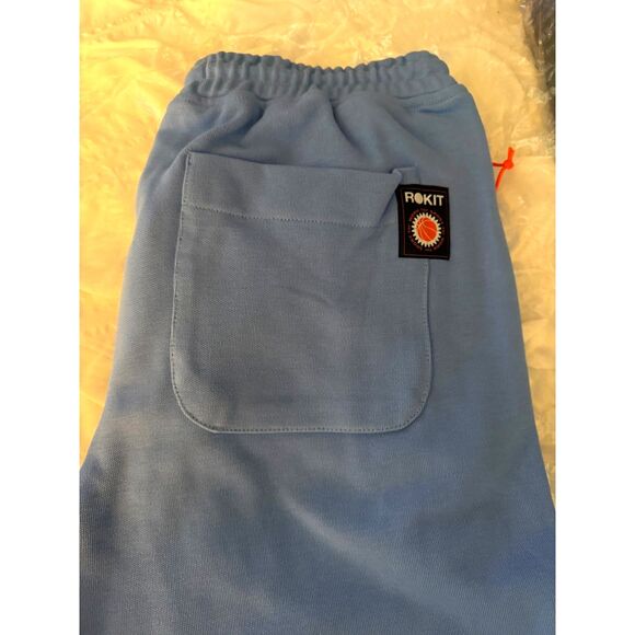 NWT ROKIT Core Sweatpants in Baby Blue size S - Picture 8 of 9